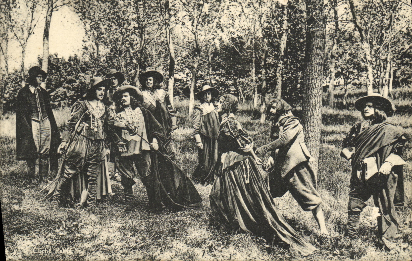 CPA Cinema Les Trois mousquetaires Alexandre Dumas