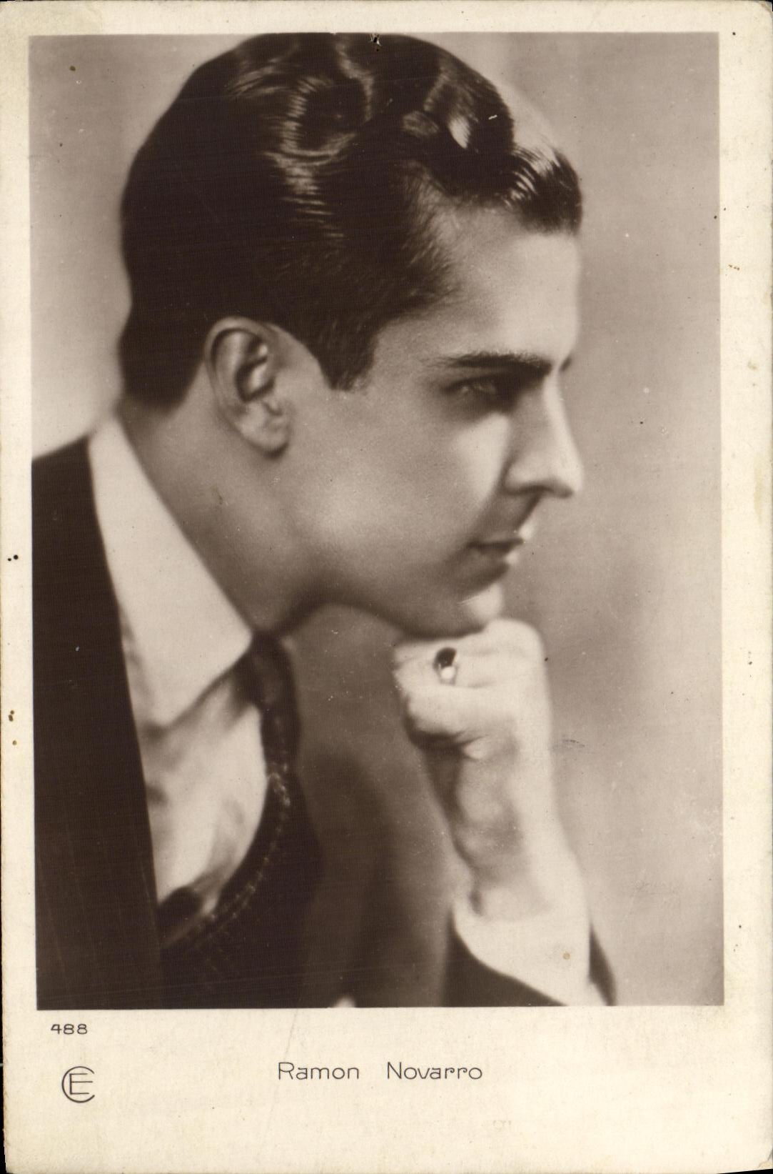 VINTAGE POSTCARD Cinema Ramon Navarro