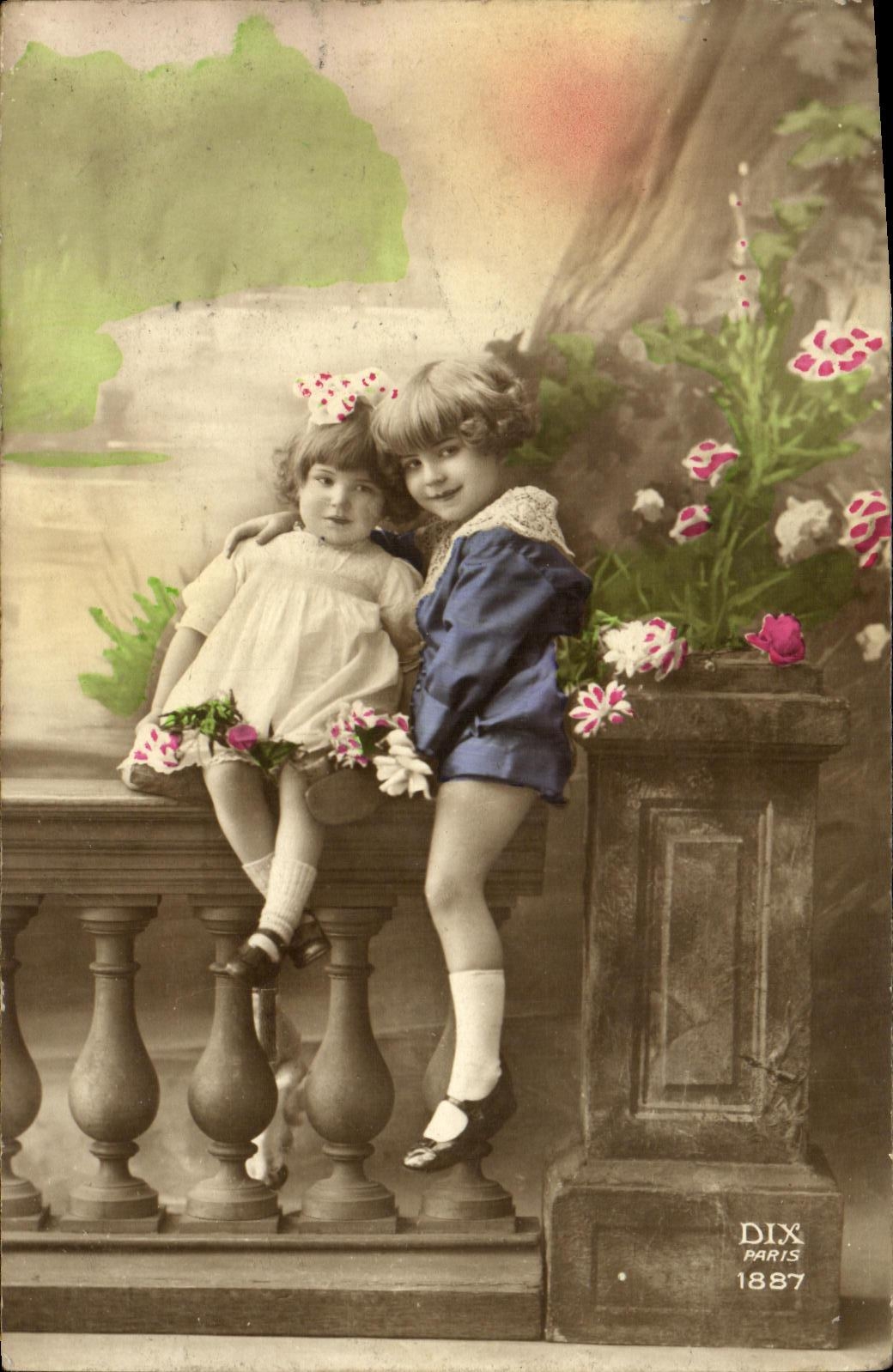 CPA Fantaisie Enfants