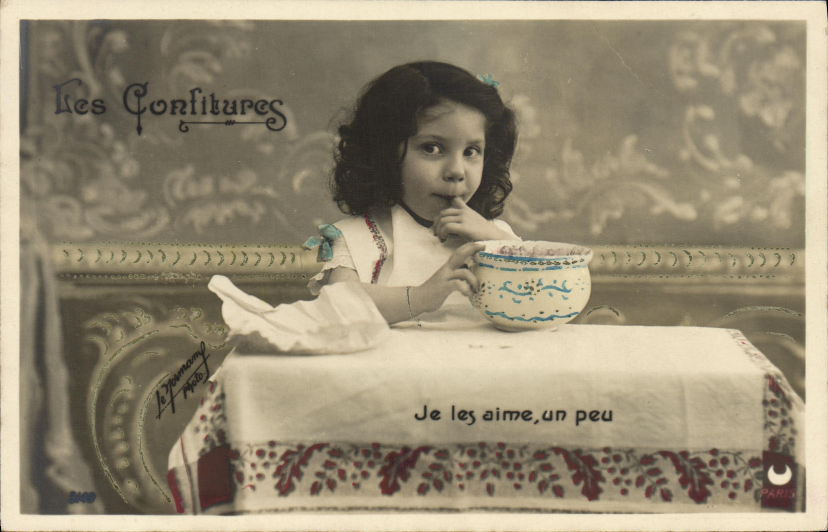 CPA Fantaisie Enfant Les confitures 