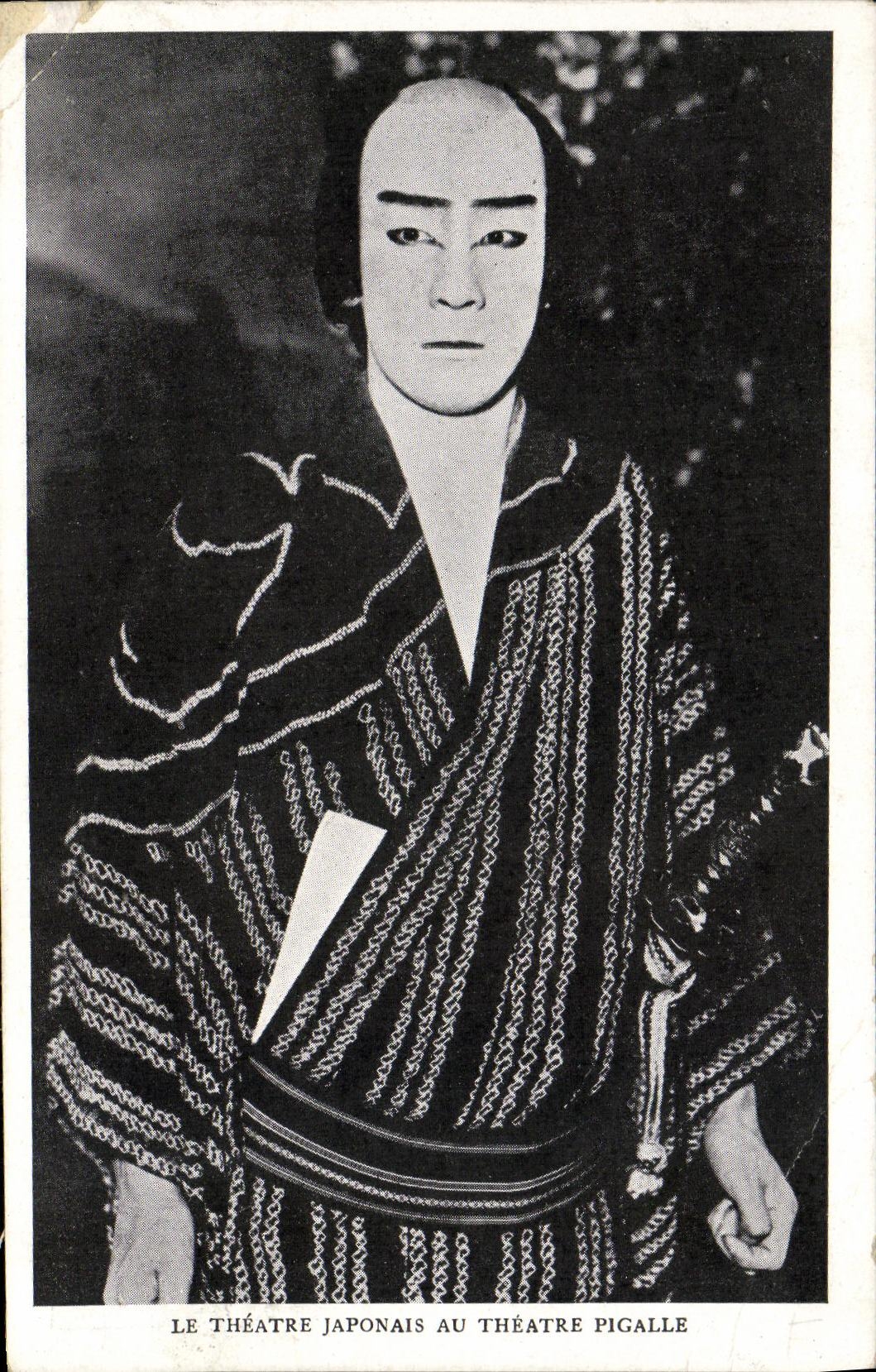 VINTAGE POSTCARD Japanese Theater Theater Pigalle Paris