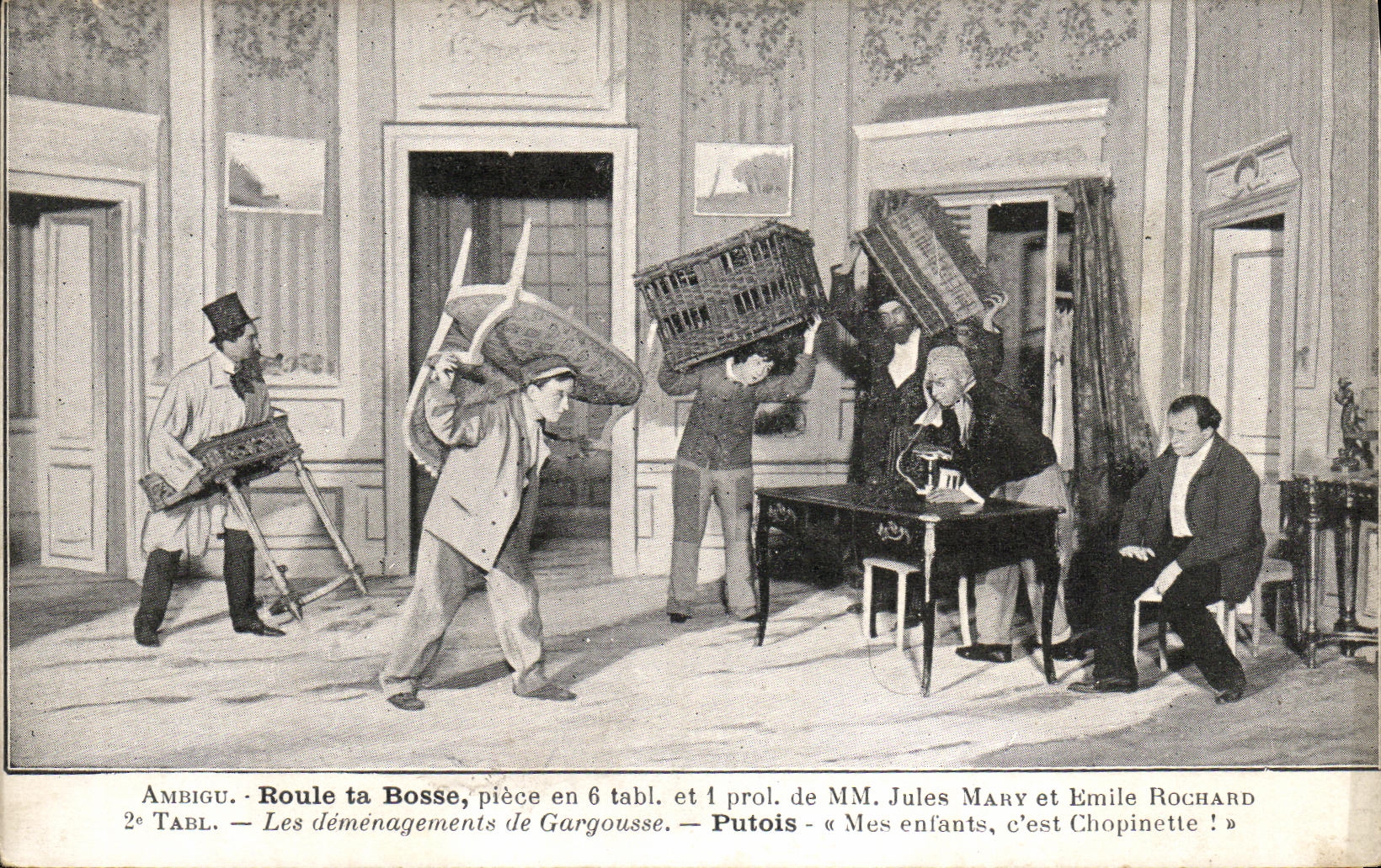 CPA Fantaisie Theatre Ambigu Roule ta bosse