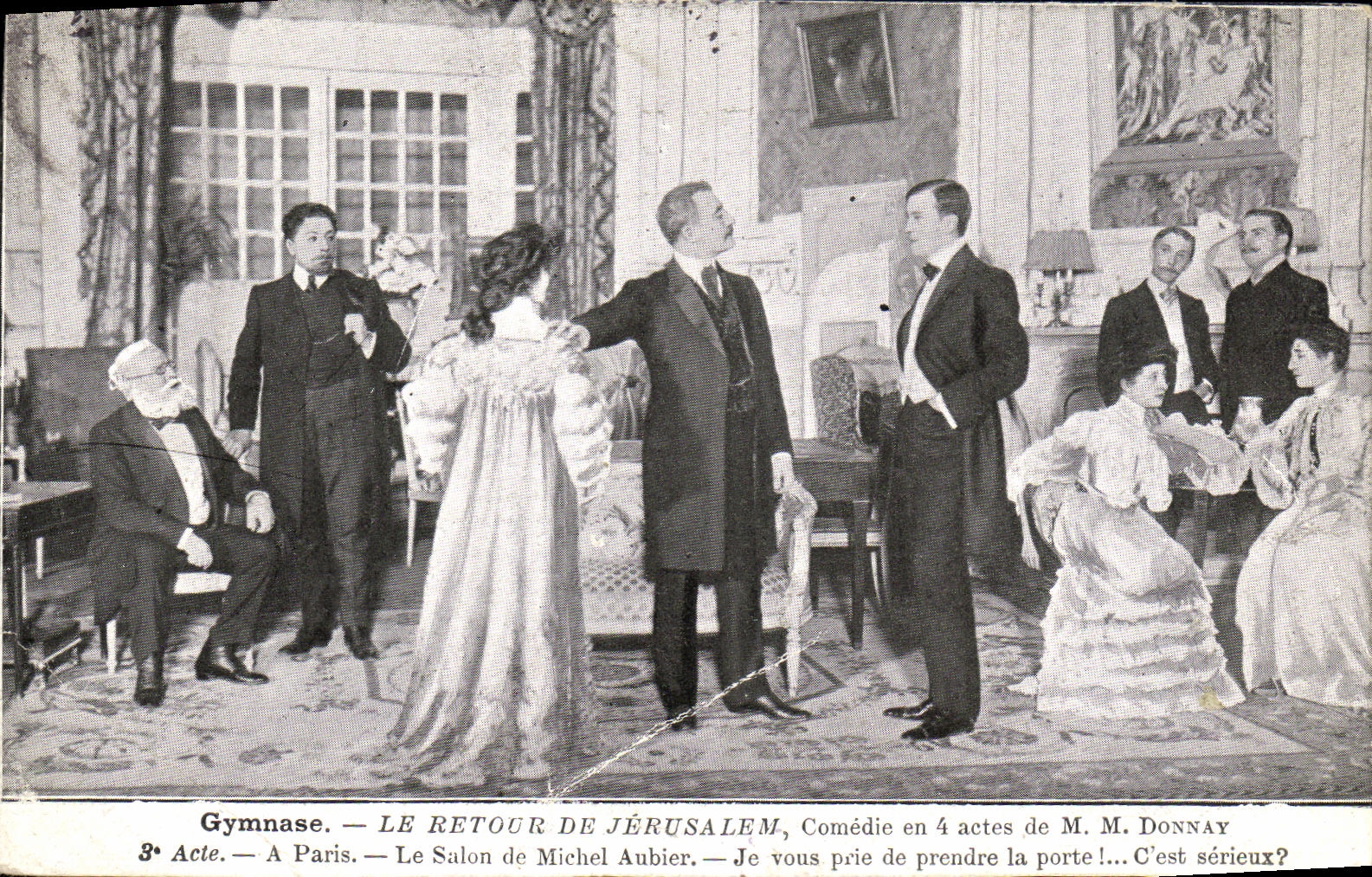 CPA Gymnase Le retour de Jerusalem 