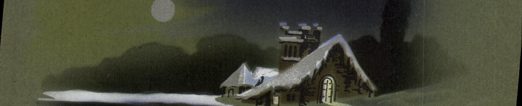 VINTAGE POSTCARD Bonen year