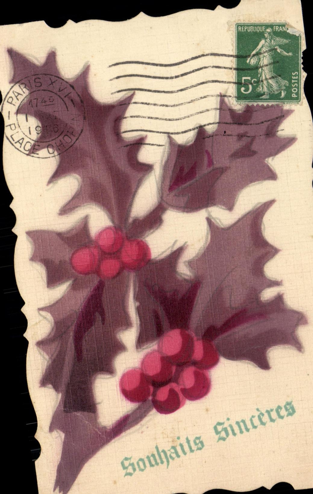 CPA Fantaisie Fleurs 