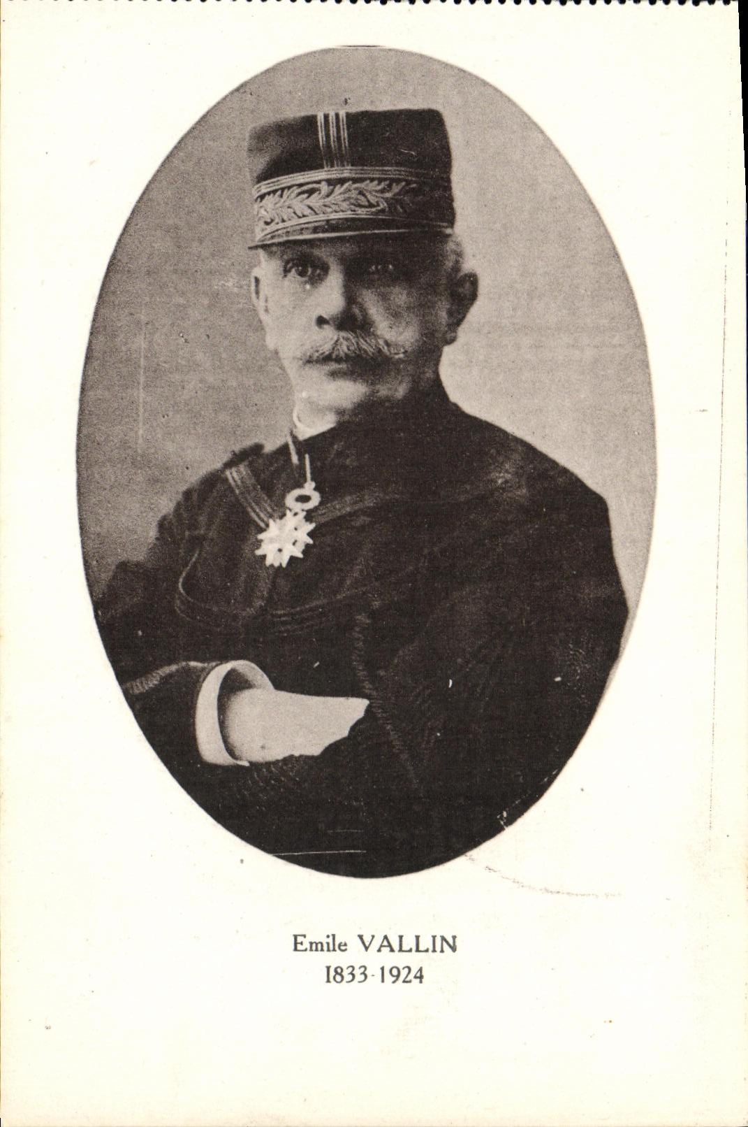 VINTAGE POSTCARD Emile Vallin 1833 1924 Hygienist