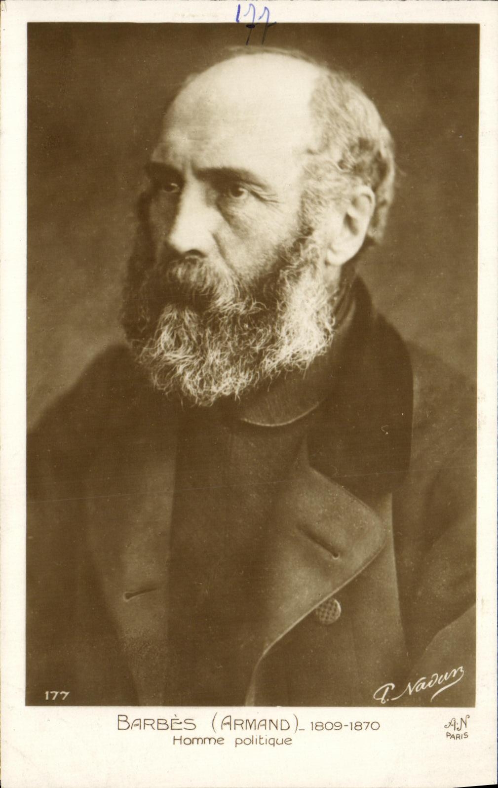 CPA Armand Barbes 1809 1870 