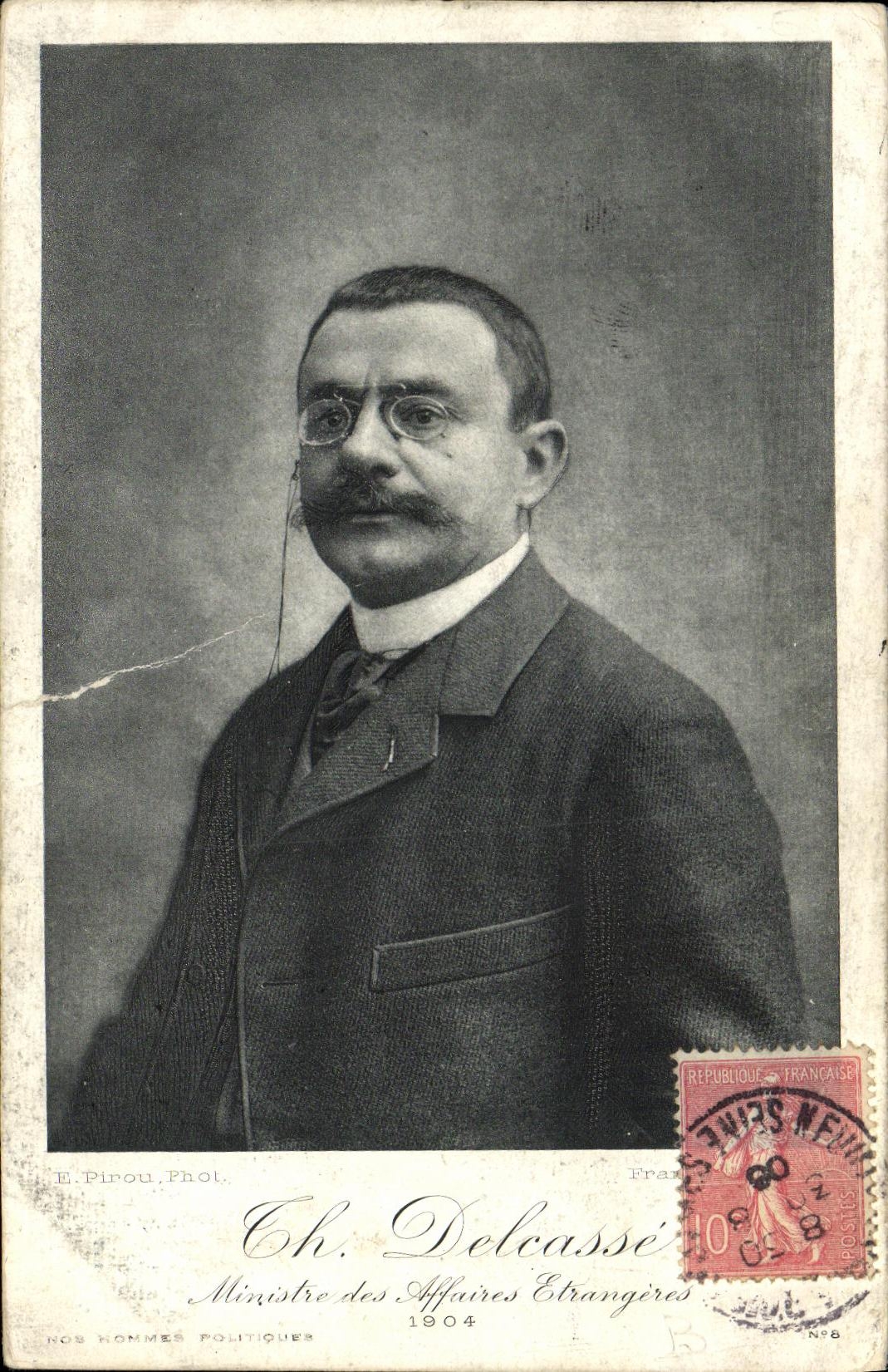 CPA Delcasse Ministre des Affaires Etrangeres