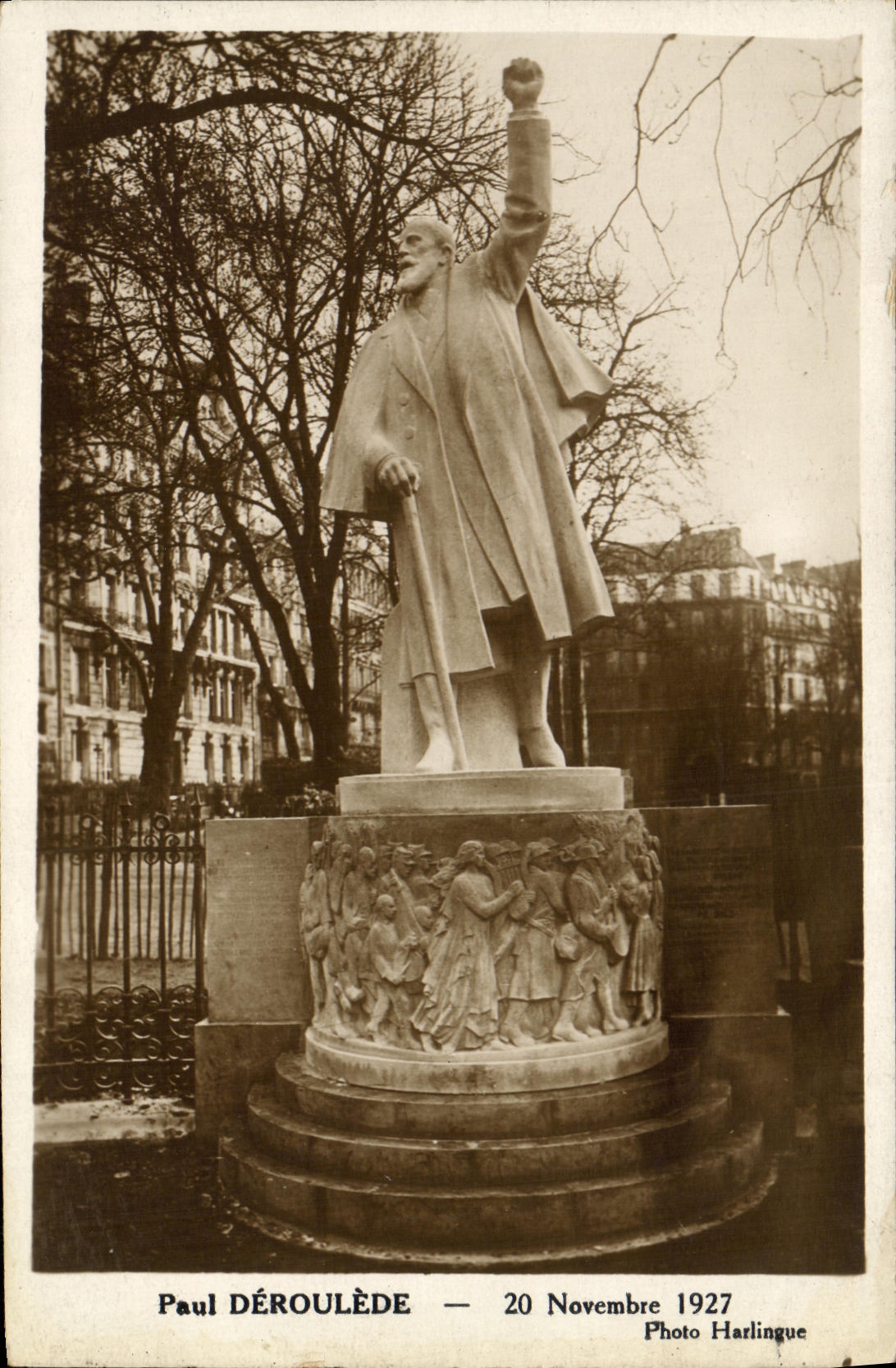 CPA Paul Deroulede 20 novembre 1927