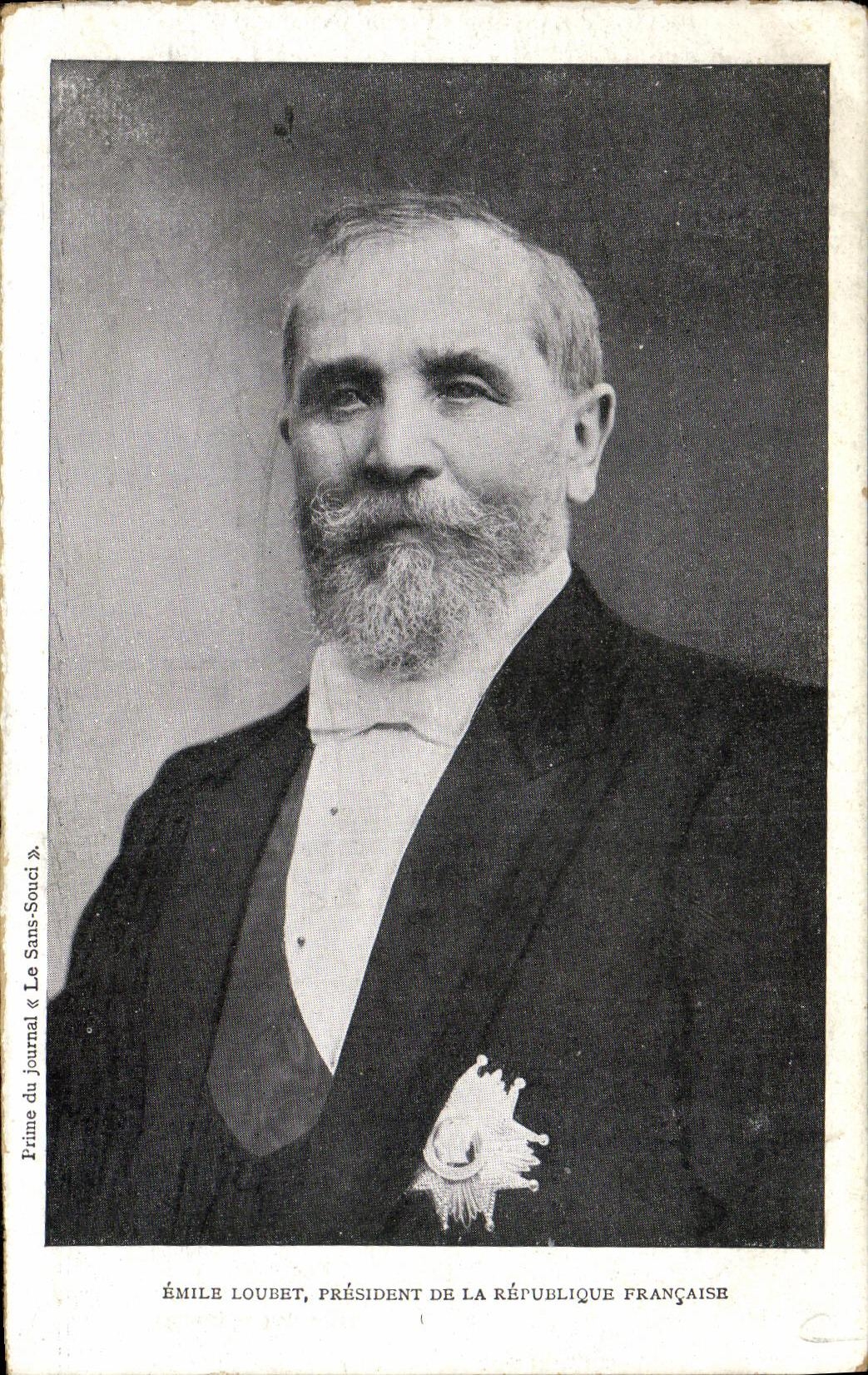 CPA President de la Republique Emile Loubet