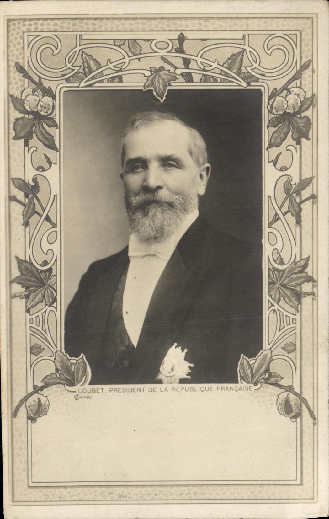 CPA President de la Republique Emile Loubet