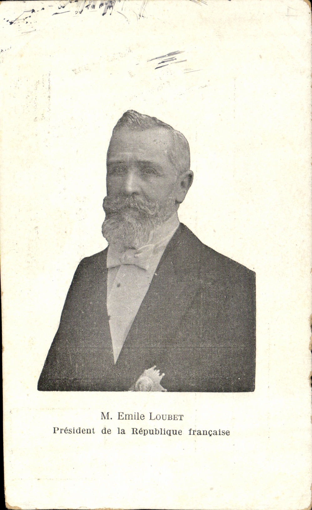 CPA President de la Republique Emile Loubet