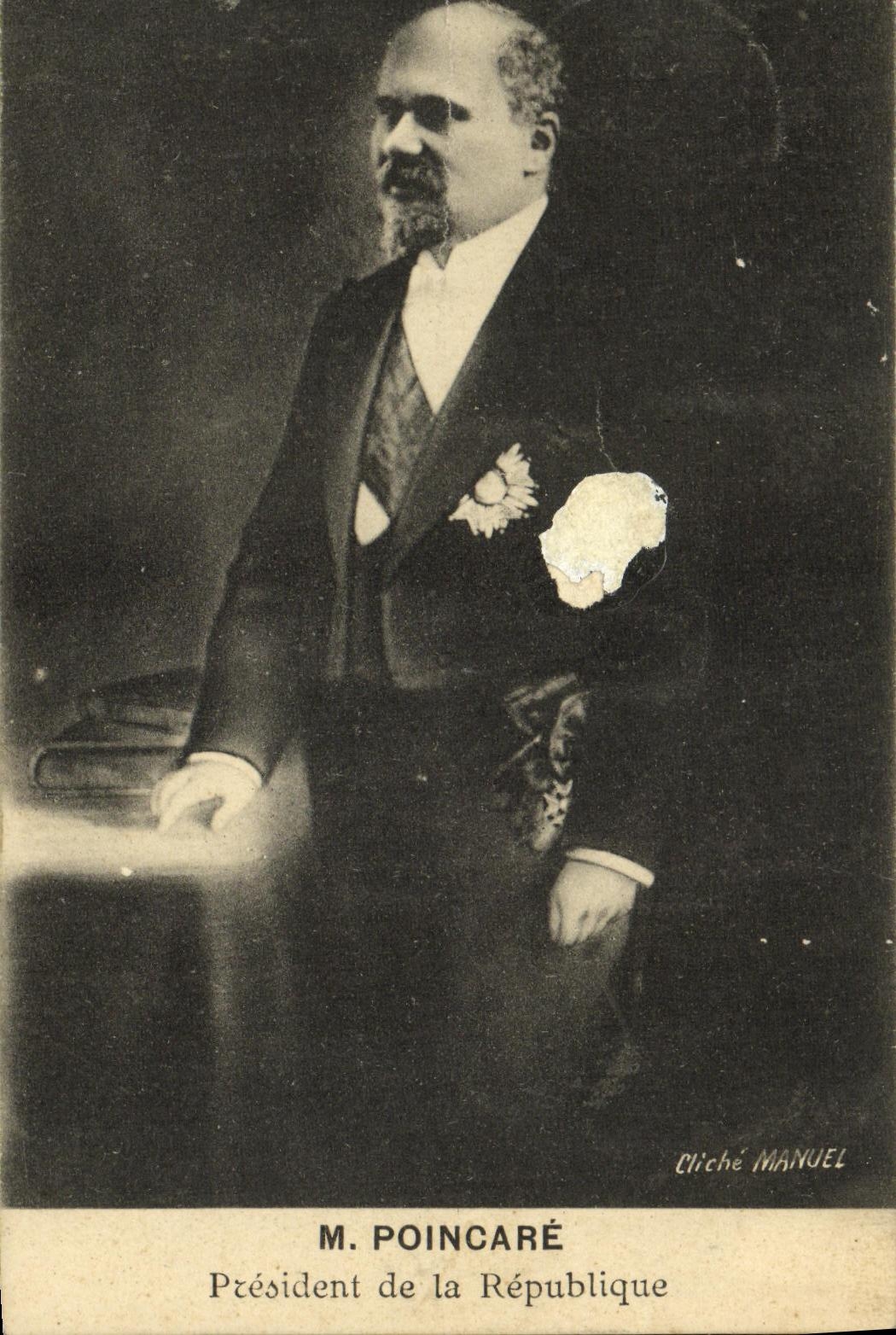 CPA President de la Republique Raymond Poincare