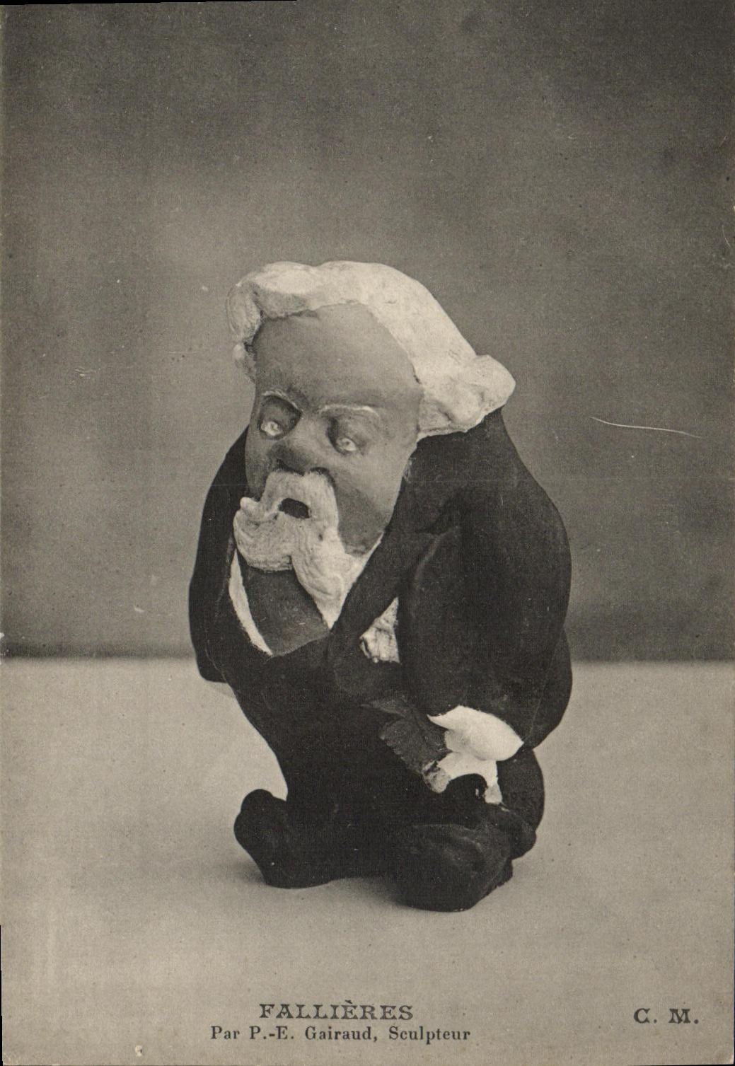 CPA Fantaisie Armand Fallieres President de la Republique