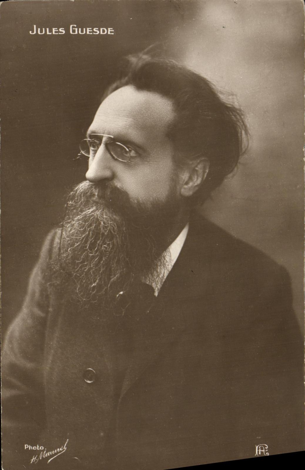 CPA Politique Jules Guesde