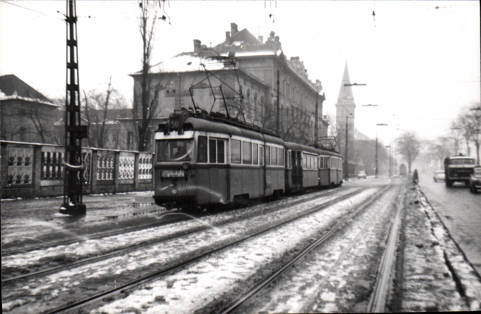 PHOTO Train Tram Russia Moscow