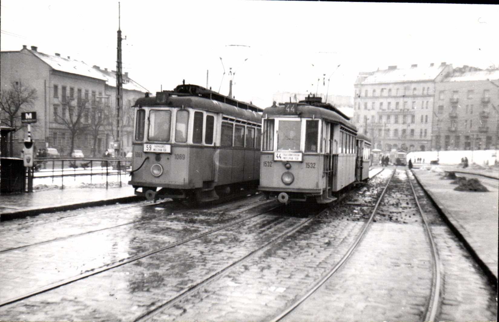 PHOTO Train Tramway Russie Moscou 