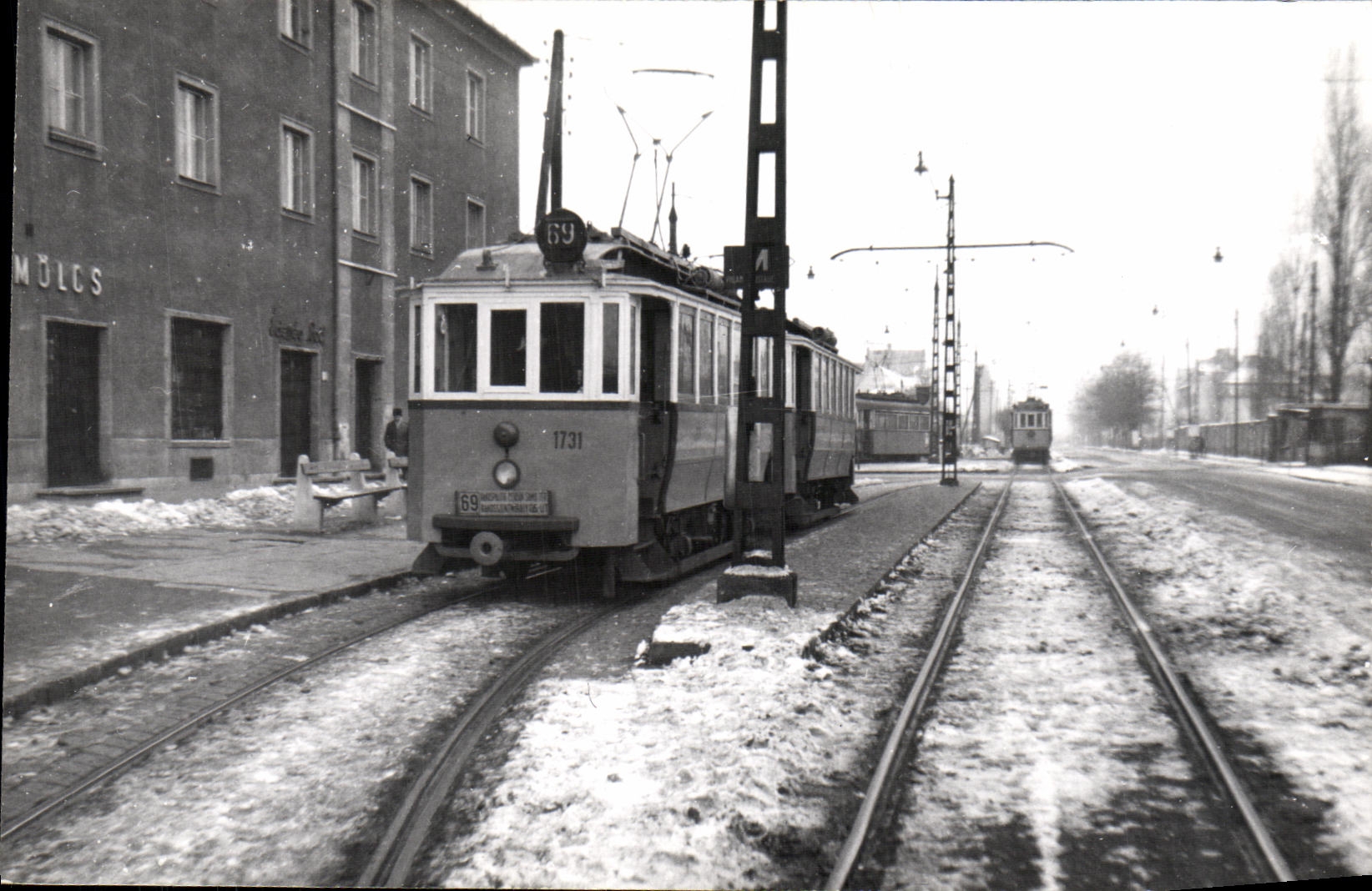 PHOTO Train Tramway Russie Moscou 