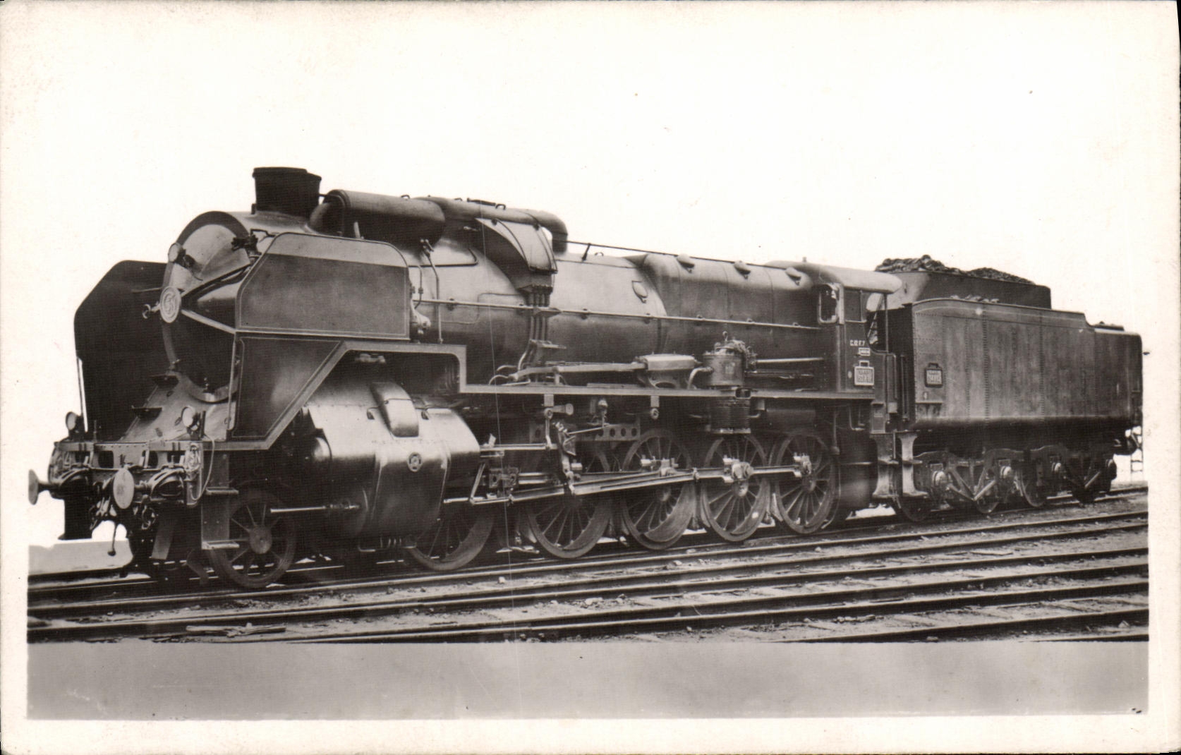 CPA Train Locomotive 150 P