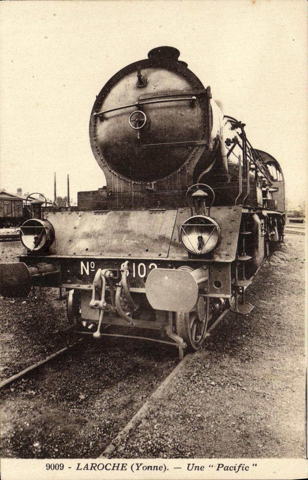 CPa Laroche Yonne Une Pacific Train 