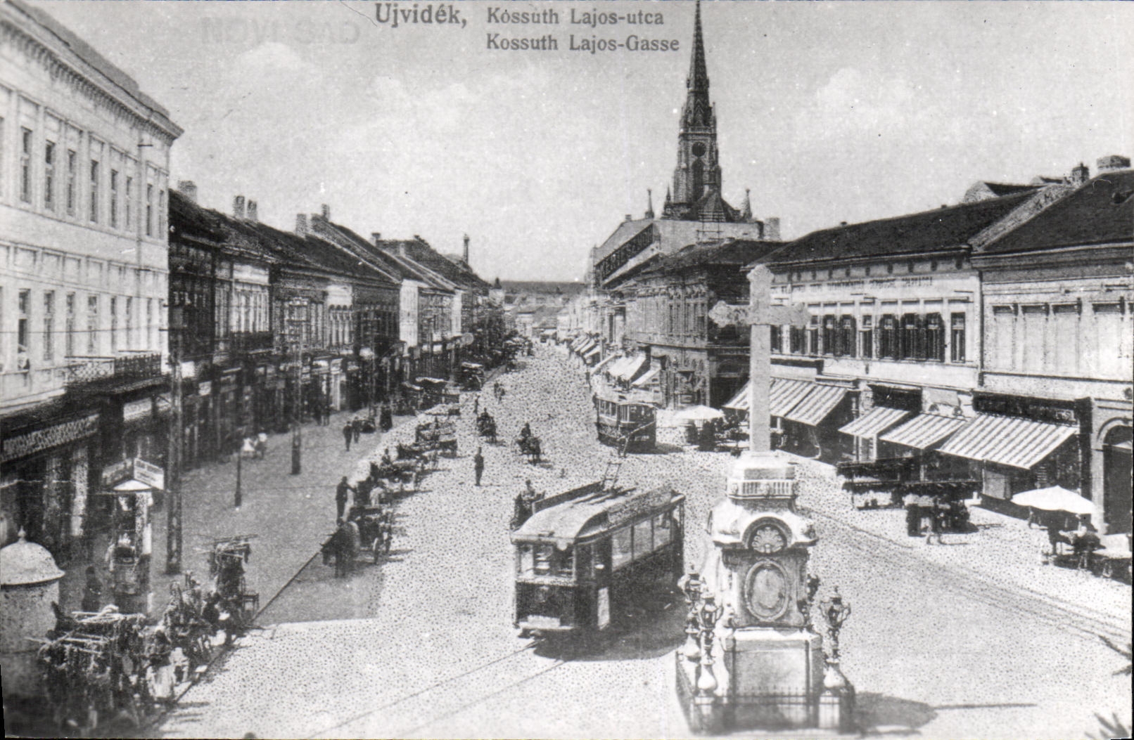 REPRO Train Tramway Ujvidek Kossuth Lajos Utca