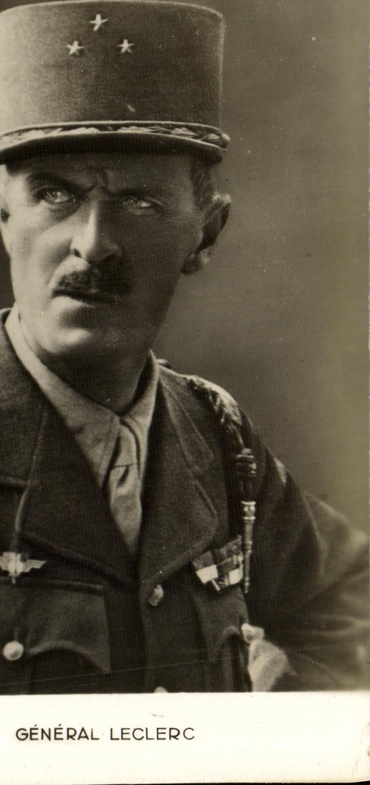 CPM Militaria 2eme guerre mondiale General Leclerc