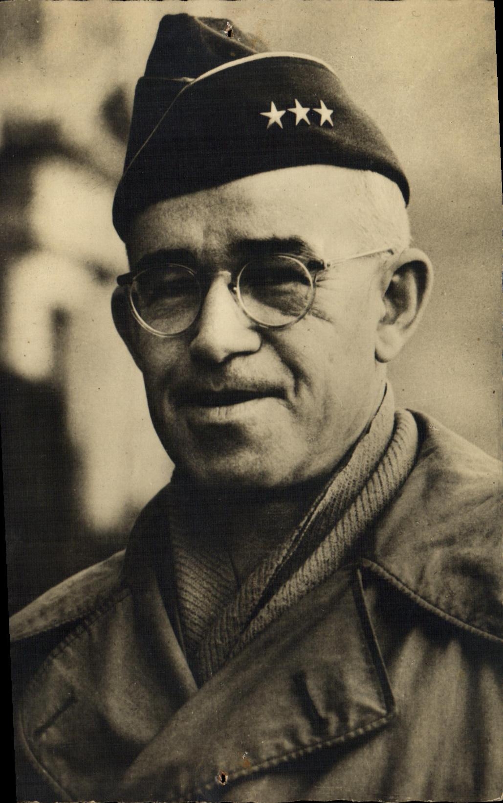 POSTAL MODERNA 2do general Bradley de la guerra mundial de Militaria