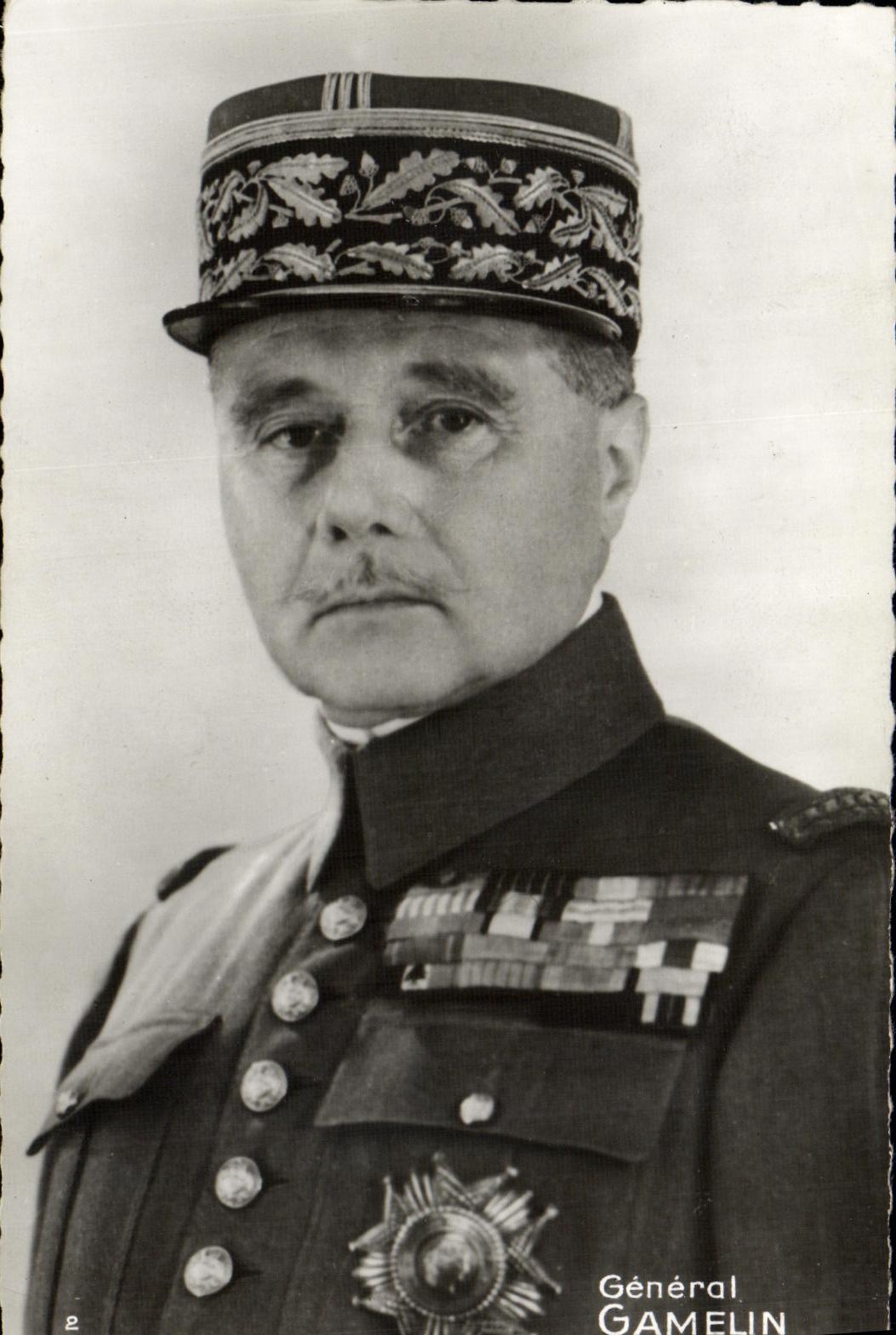 CPA General Gamelin Militaria 