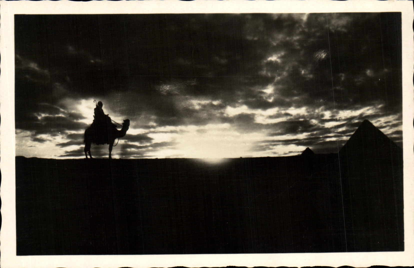 VINTAGE POSTCARD Egypt Giza