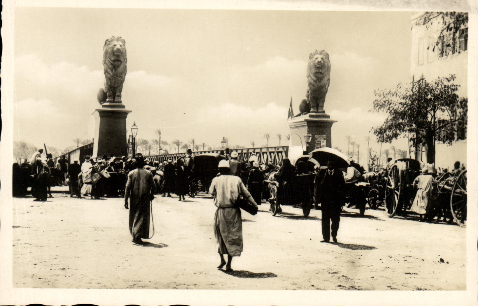 CPM Egypte Cairo Pont Kasr el Nil