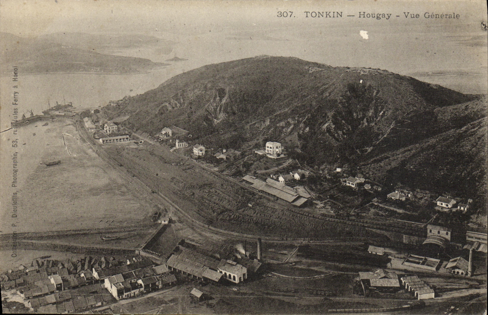 VINTAGE POSTCARD Tonkin Hougay View