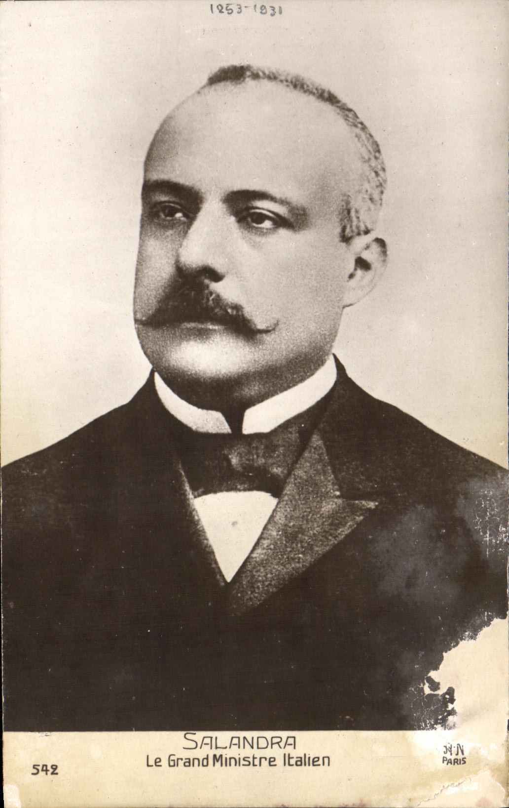 CPA Salandra Le Grand Ministre Italien
