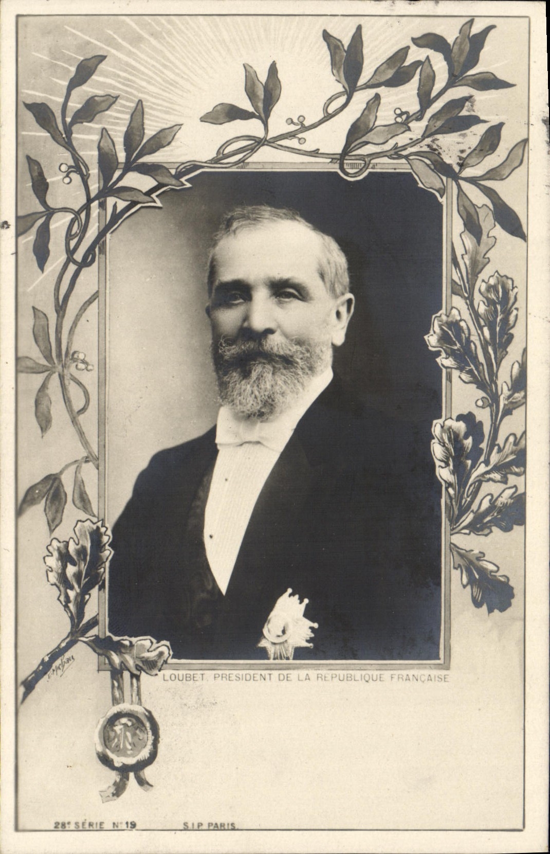 CPA Loubet President de la Republique Francaise