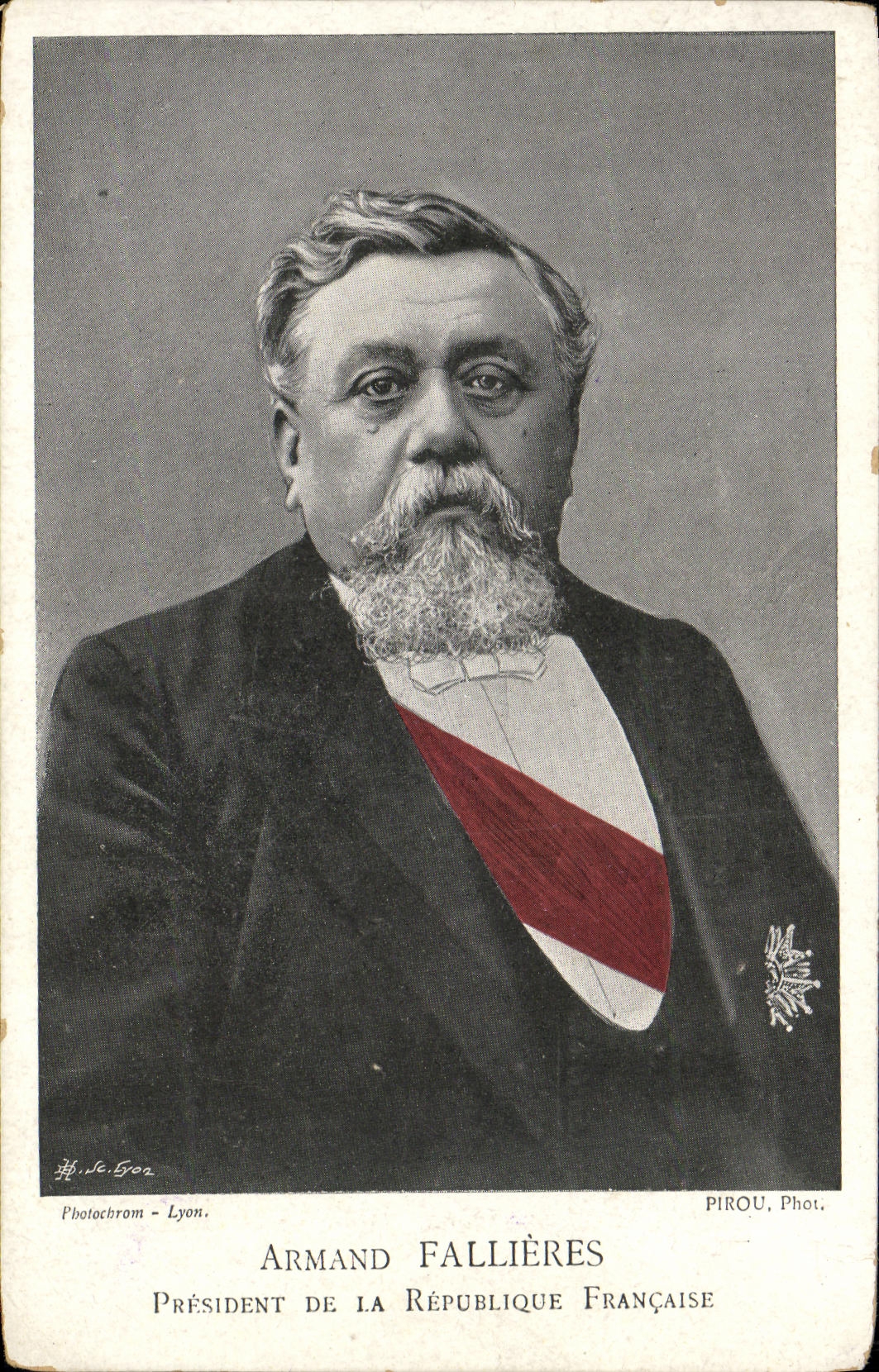 CPA Armand Fallieres President de la Republique Francaise 