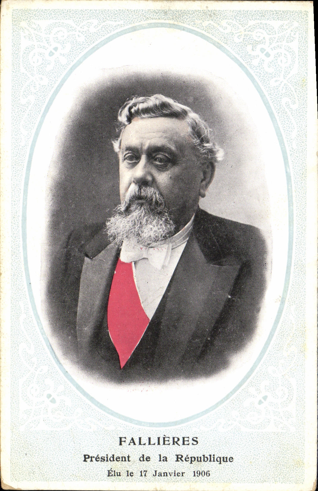 CPA Fallieres President de la Republique 