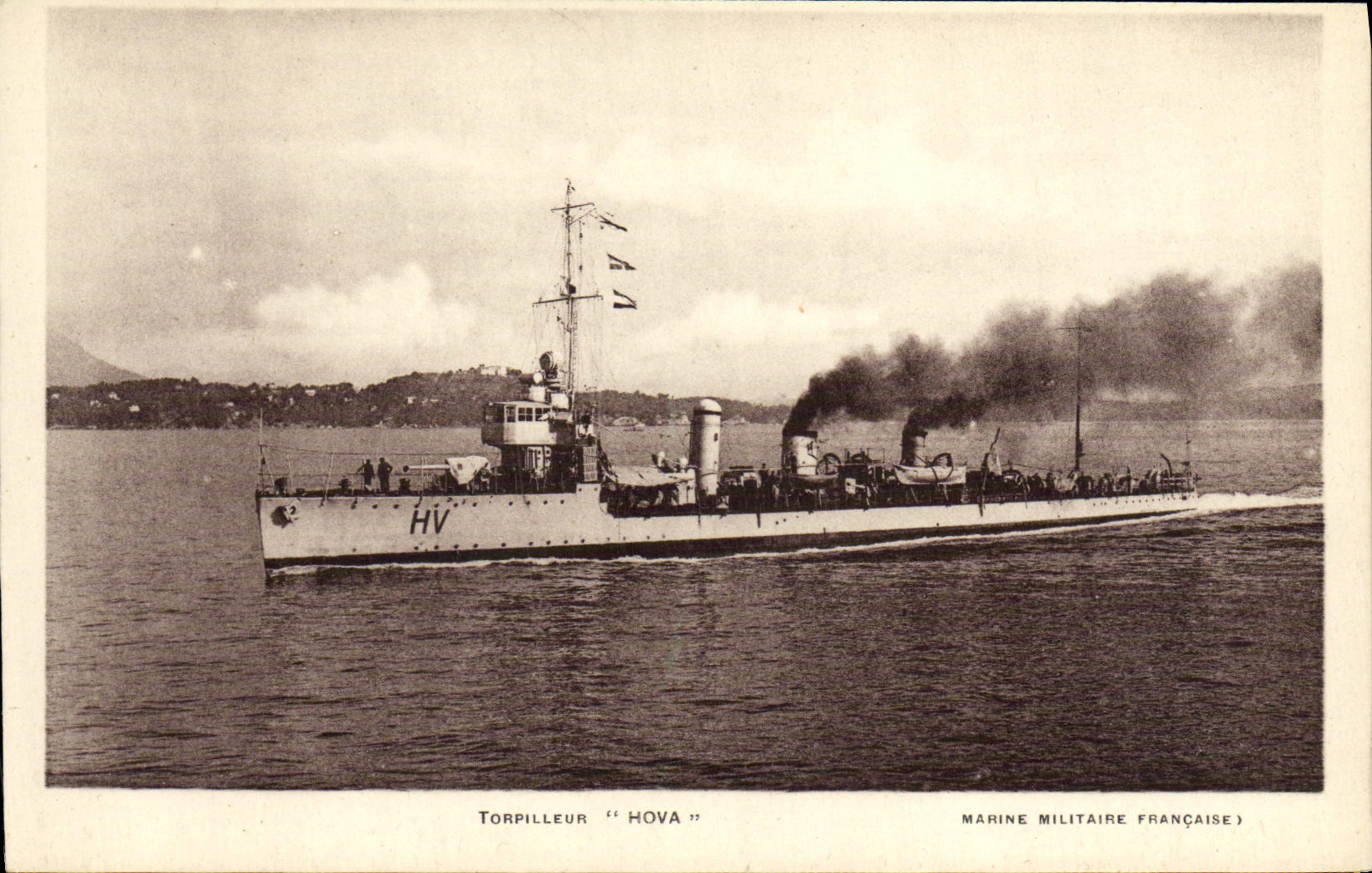 CPA Bateau Torpilleur Hova 