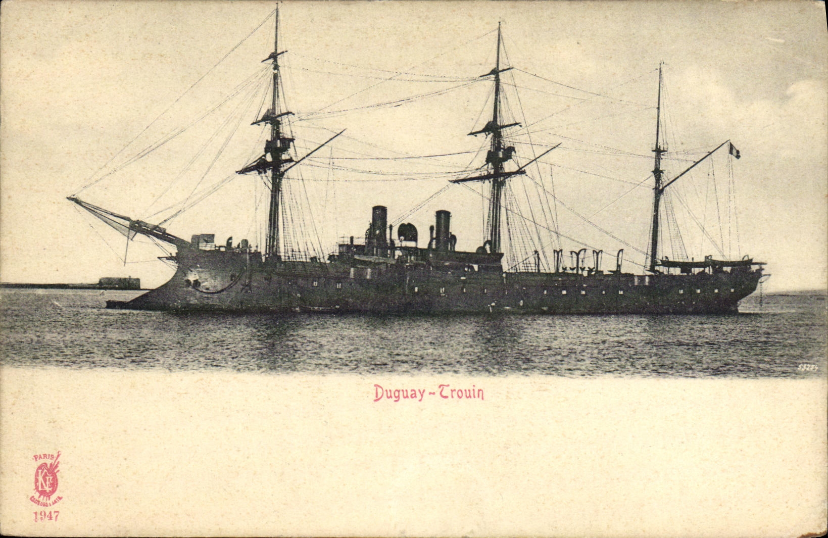CPA Bateau Duguay Trouin