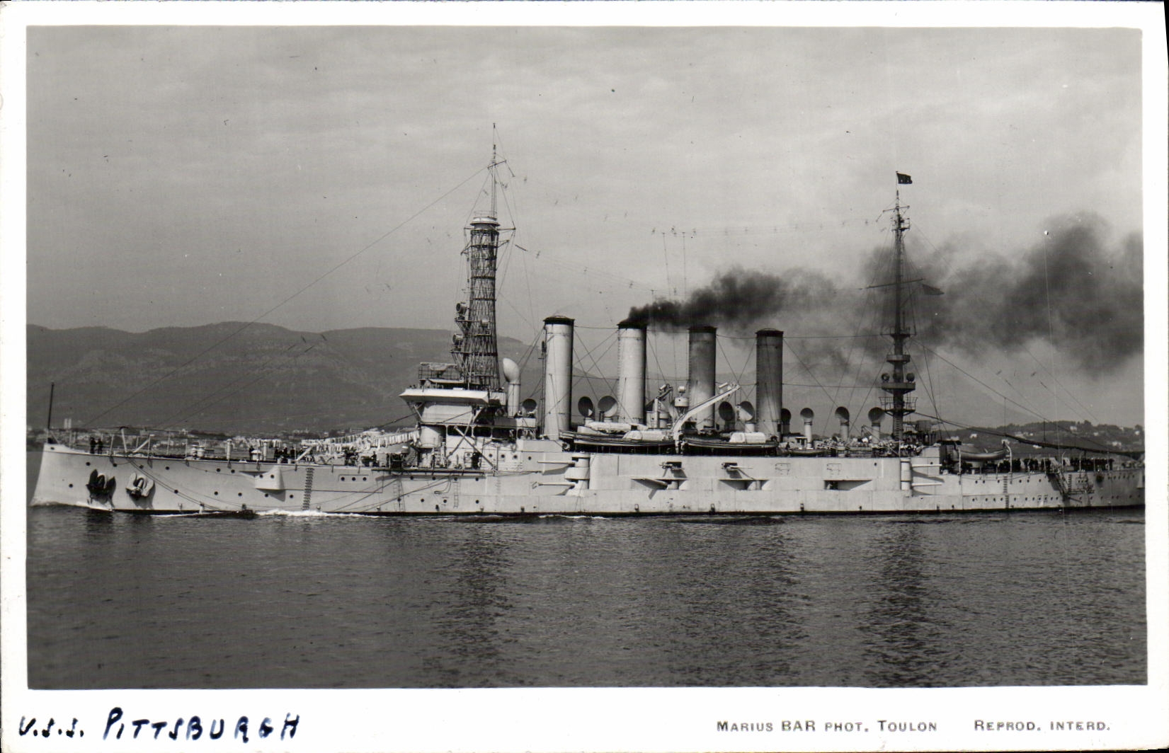 VINTAGE POSTCARD US Boat Pittsburgh