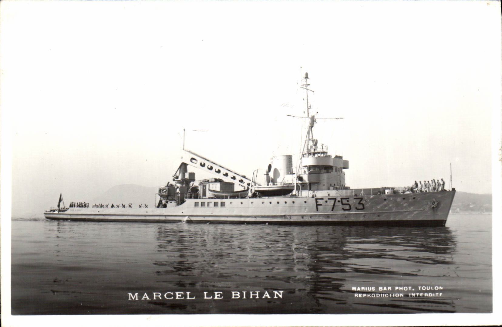 CPA Bateau Marcel Le Bihan