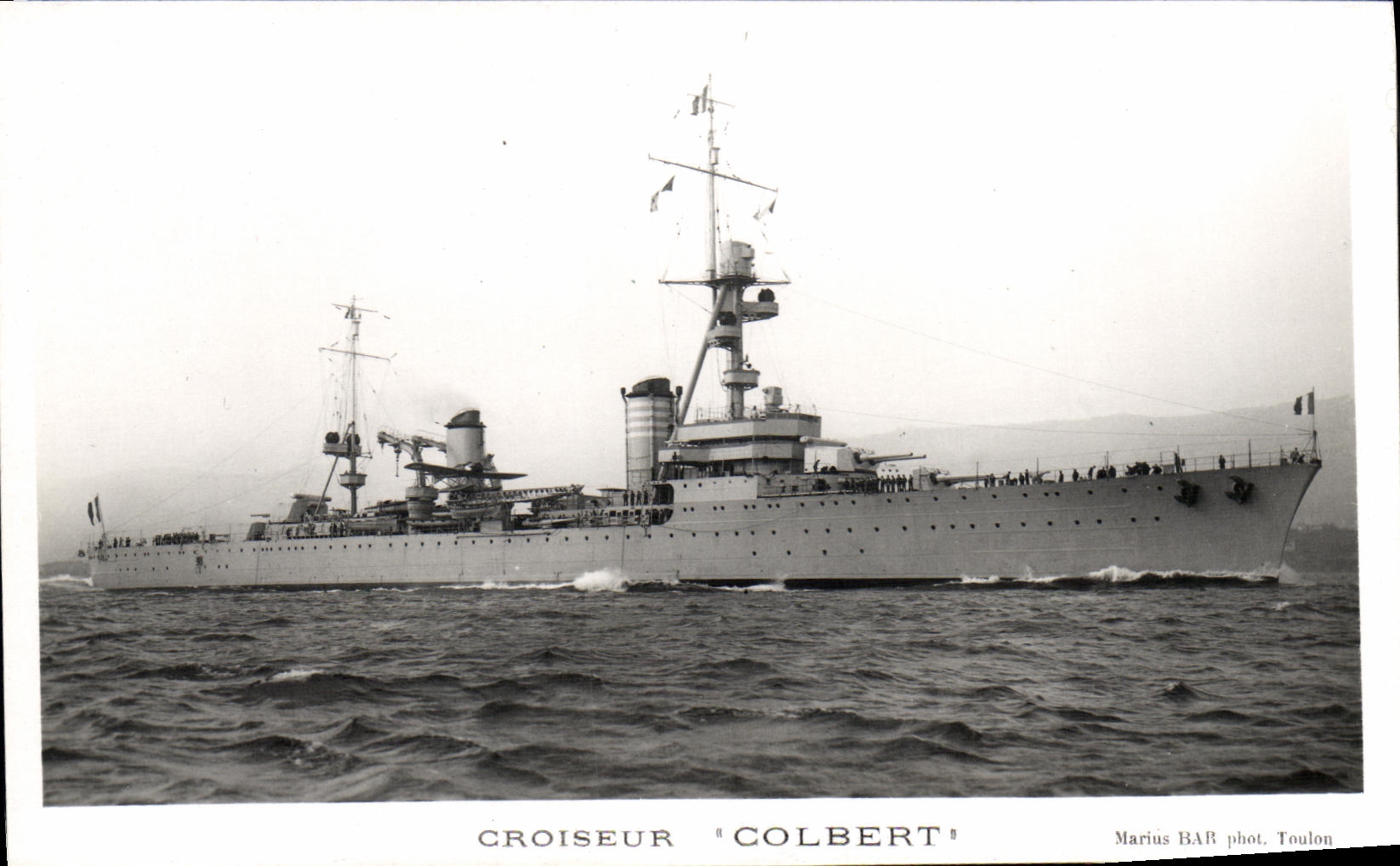 VINTAGE POSTCARD Boat Colbert Cruiser