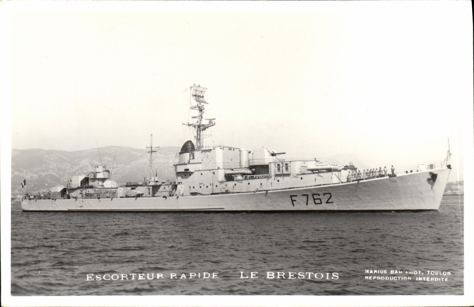 CPA Bateau Escorteur Rapide Le Brestois