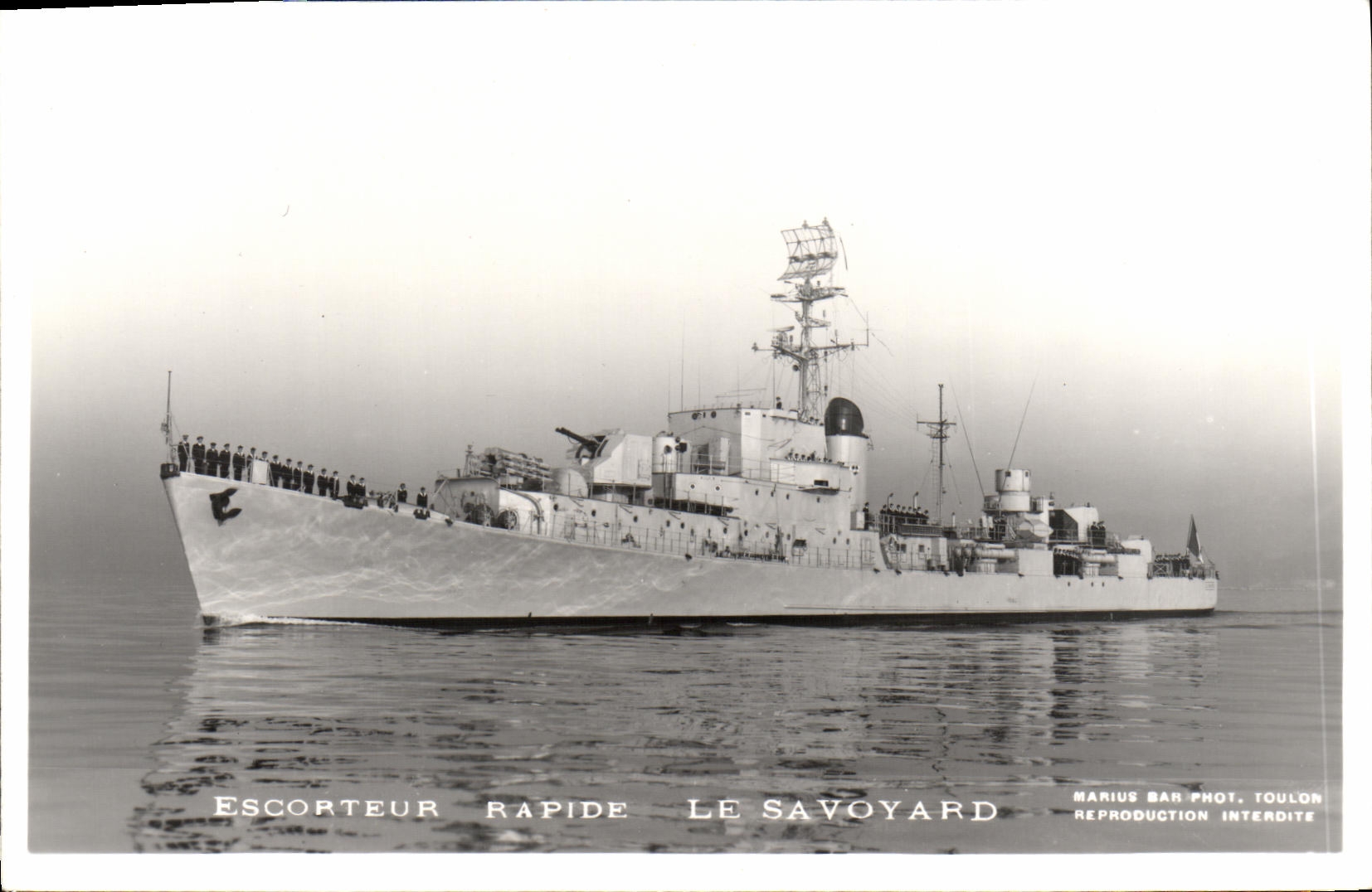 CPA Bateau Escorteur Rapide Le Savoyard