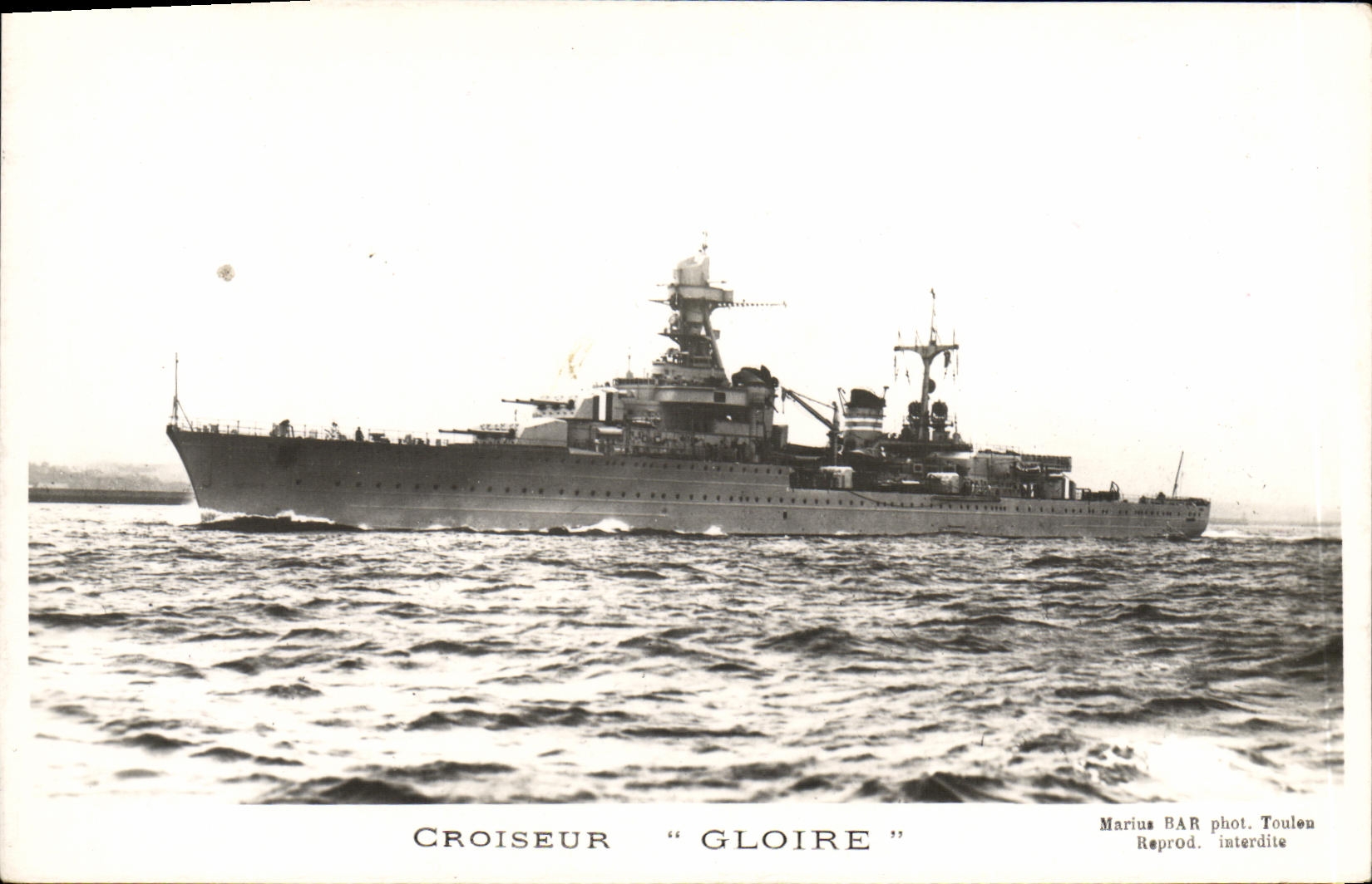 CPA Bateau Croiseur Gloire