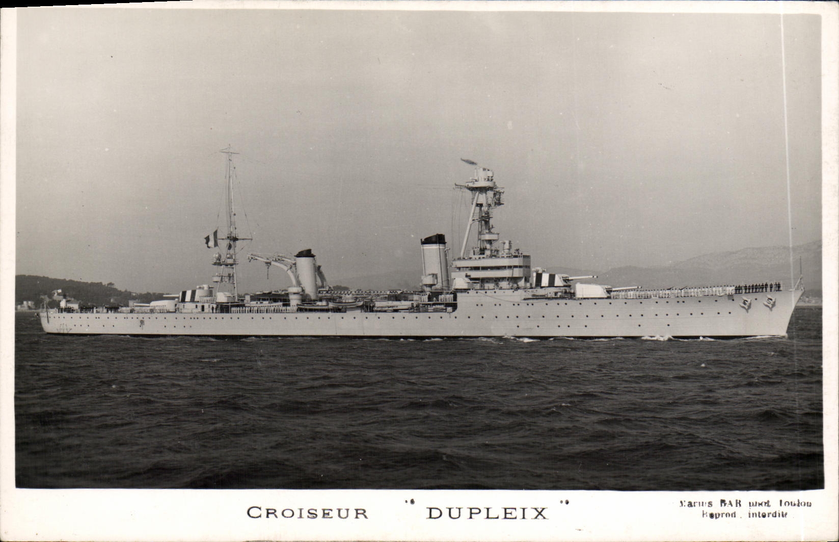 CPA Bateau Croiseur Dupleix