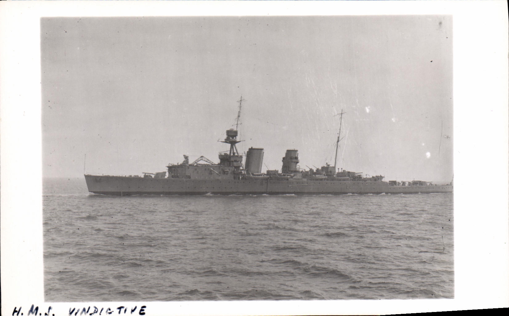 CPA Bateau HMS Vindictive
