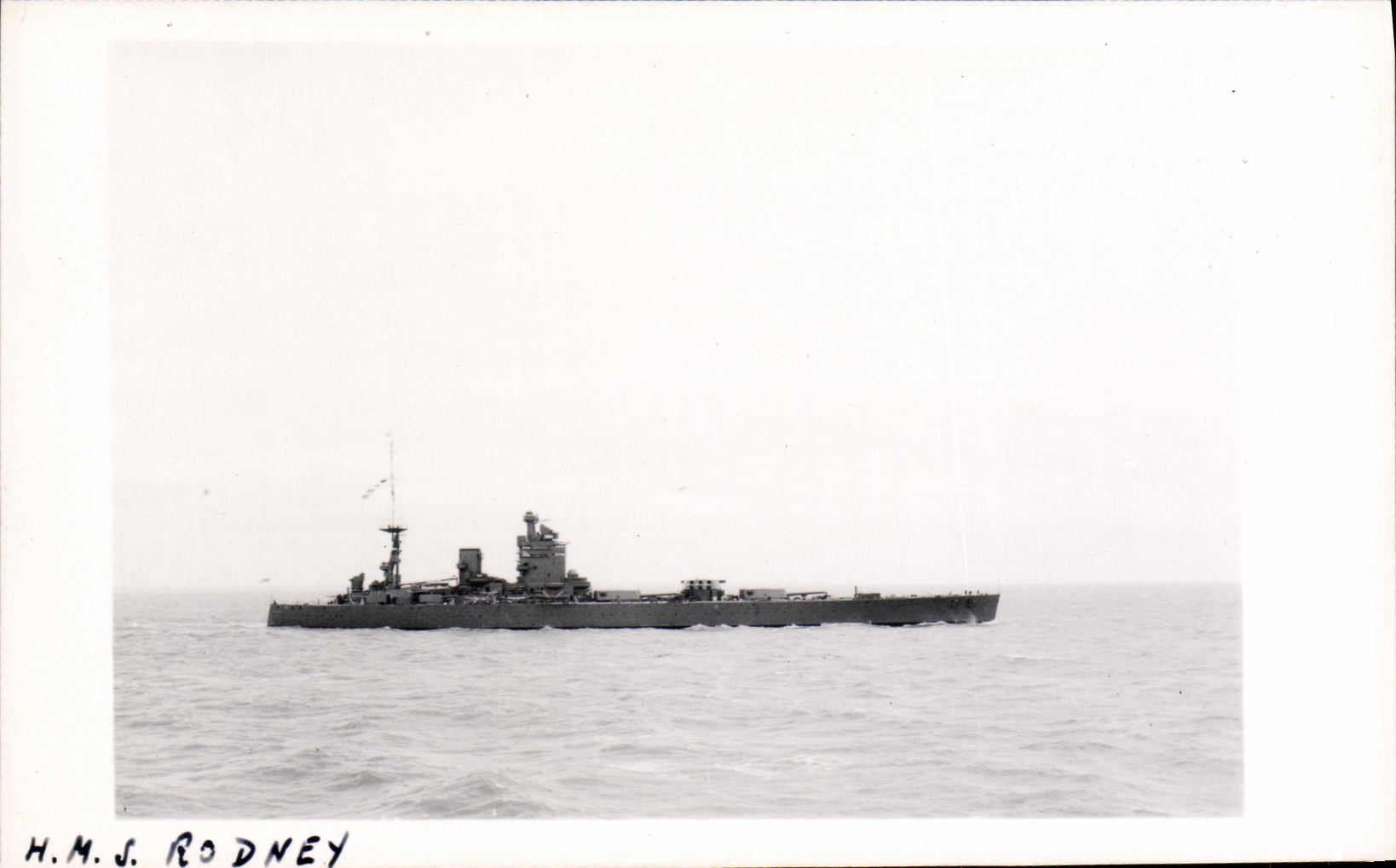 CPA Bateau HMS Rodney