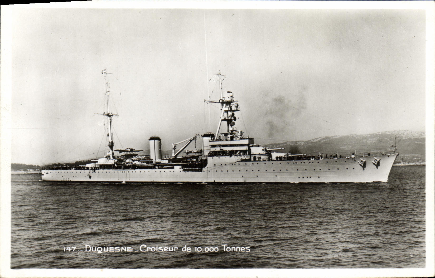 CPA Bateau Duquesne Croiseur 