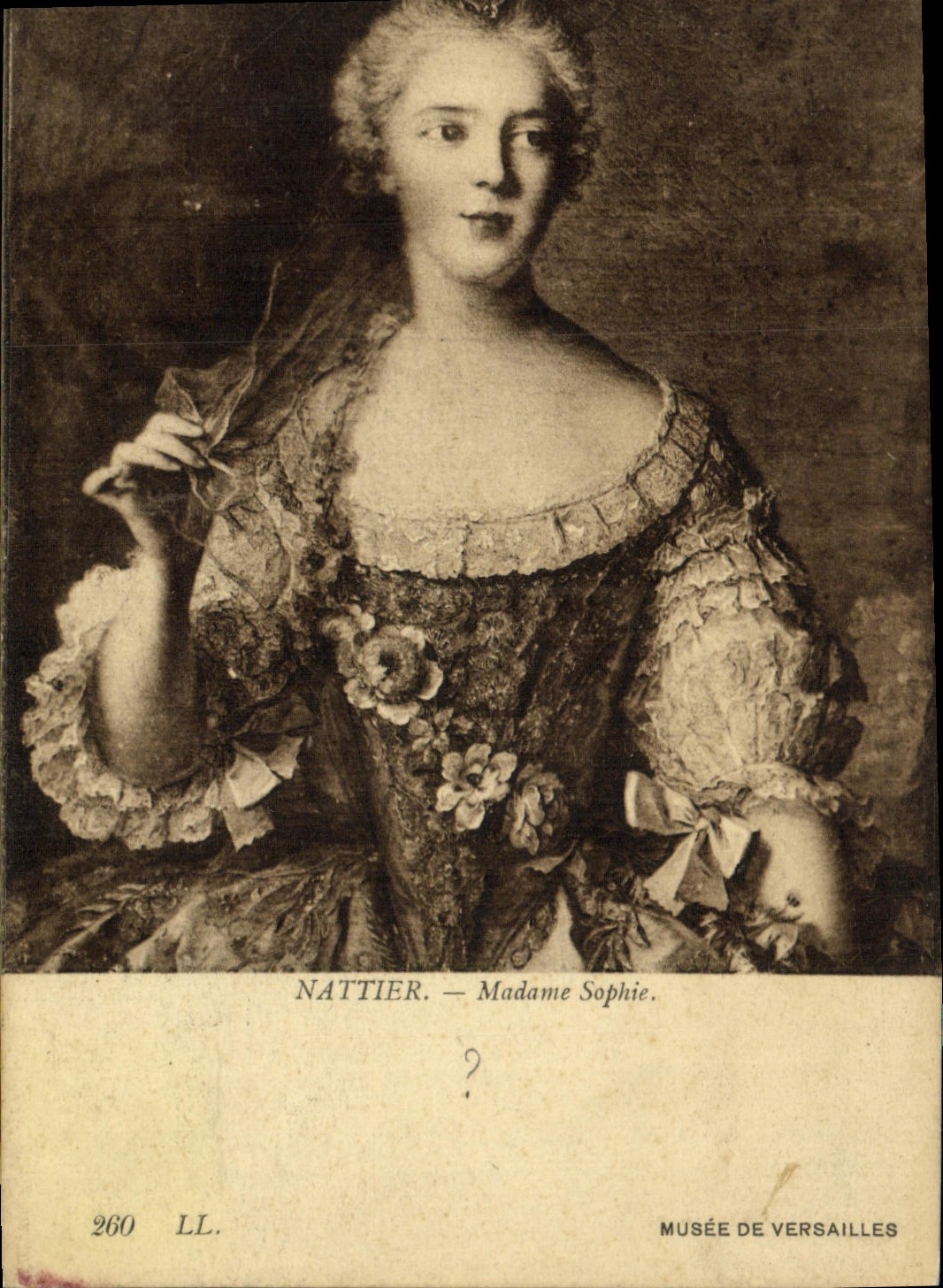 CPA Nattier Madame Sophie Musee de Versailles