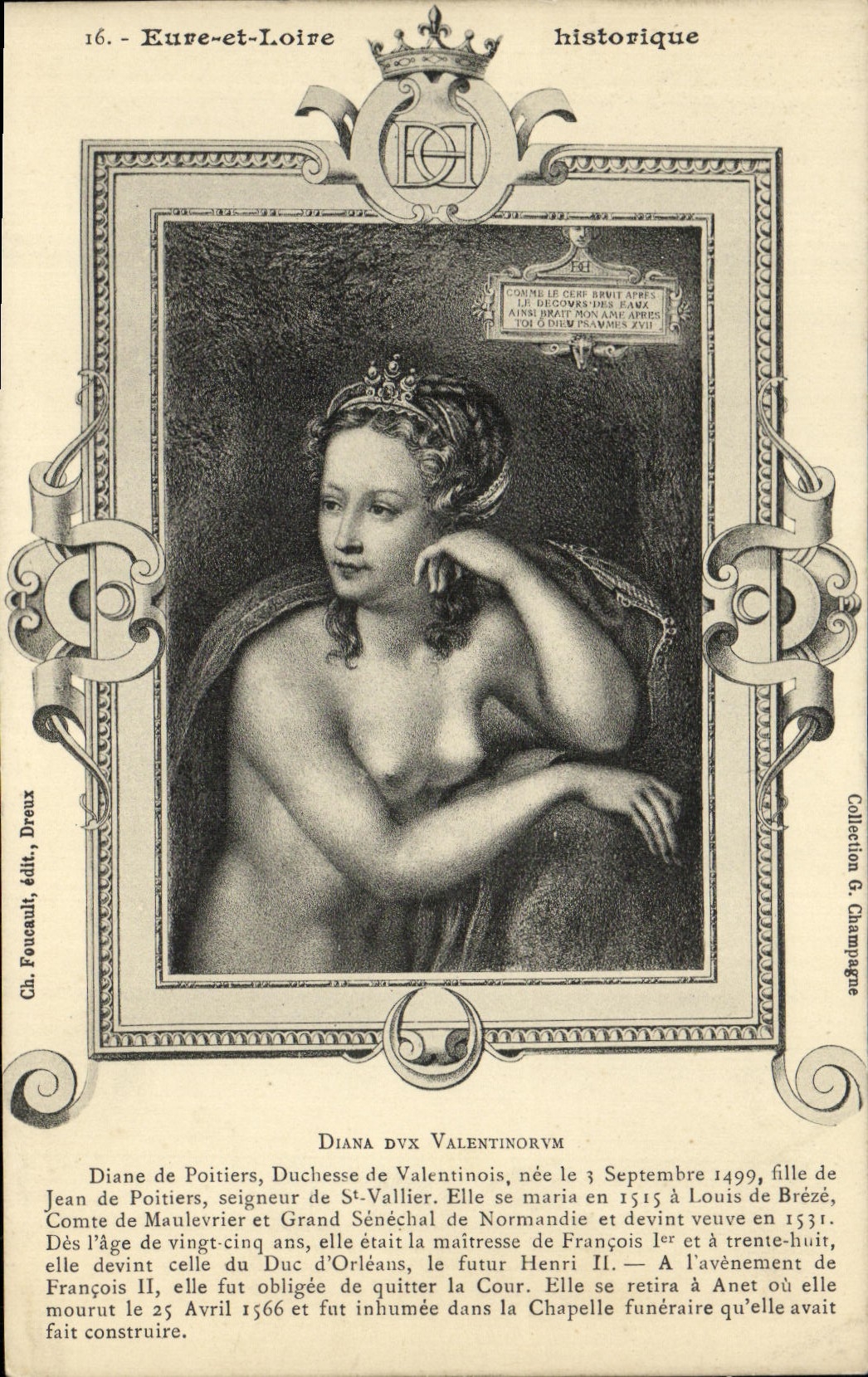 CPA Diane de Poitiers 