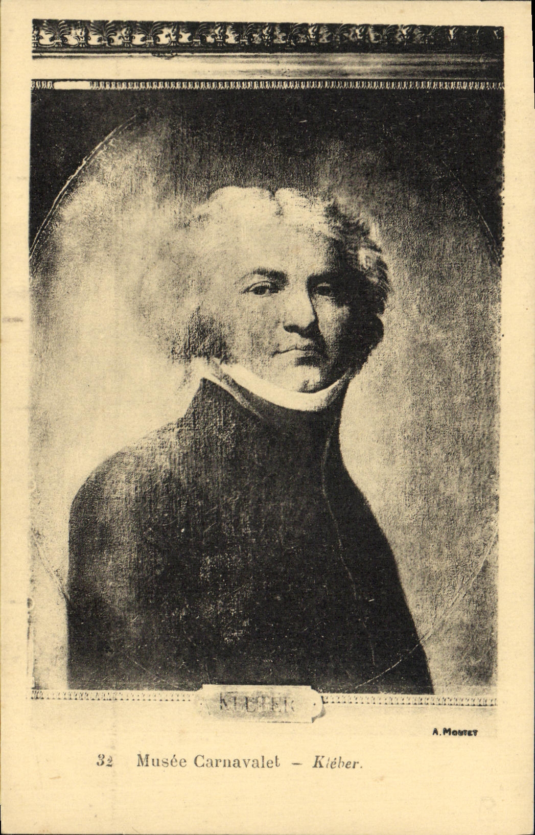 VINTAGE POSTCARD Museum Carnavalet Kleber